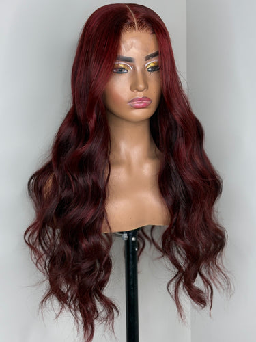 Dark Cherry Red