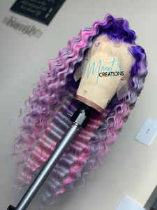 Custom Colored Frontal Wigs